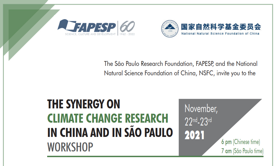 The Synergy On Climate Change Research in China and in São Paulo Workshop